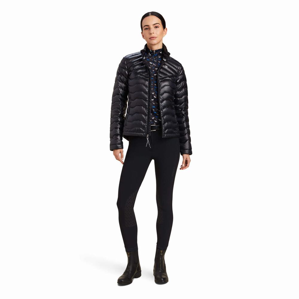 Black Ariat Ideal Women's Jackets | LTDR14789