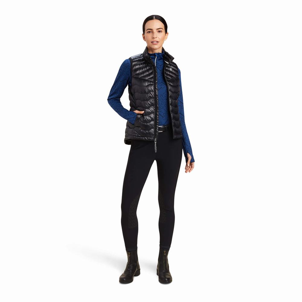 Black Ariat Ideal Women's Jackets | PZIJ93785