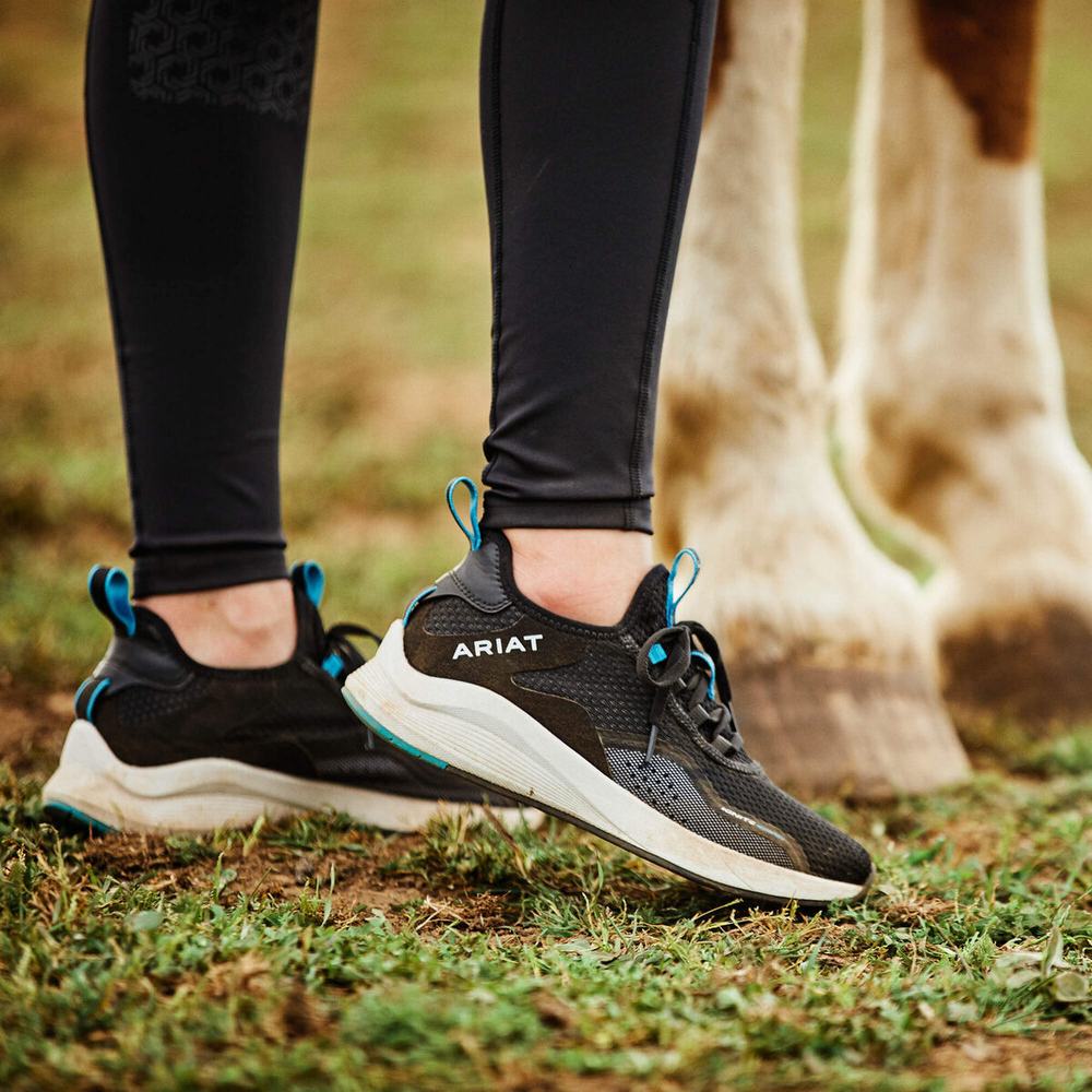 Black Ariat Ignite Waterproof Women's Waterproof Boots | EUSJ08952