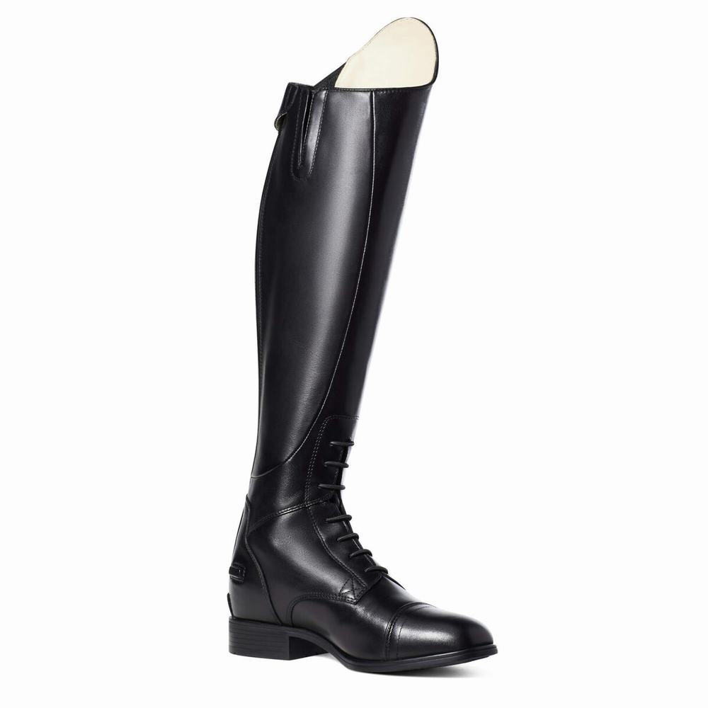 Black Ariat Kinsley Field Tall Riding Women's English Riding Boots | ICSH24571