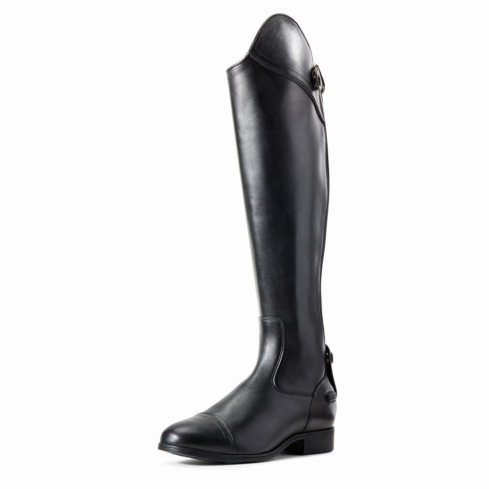 Black Ariat Kinsley Tall Riding Women\'s English Riding Boots | MFKJ72103