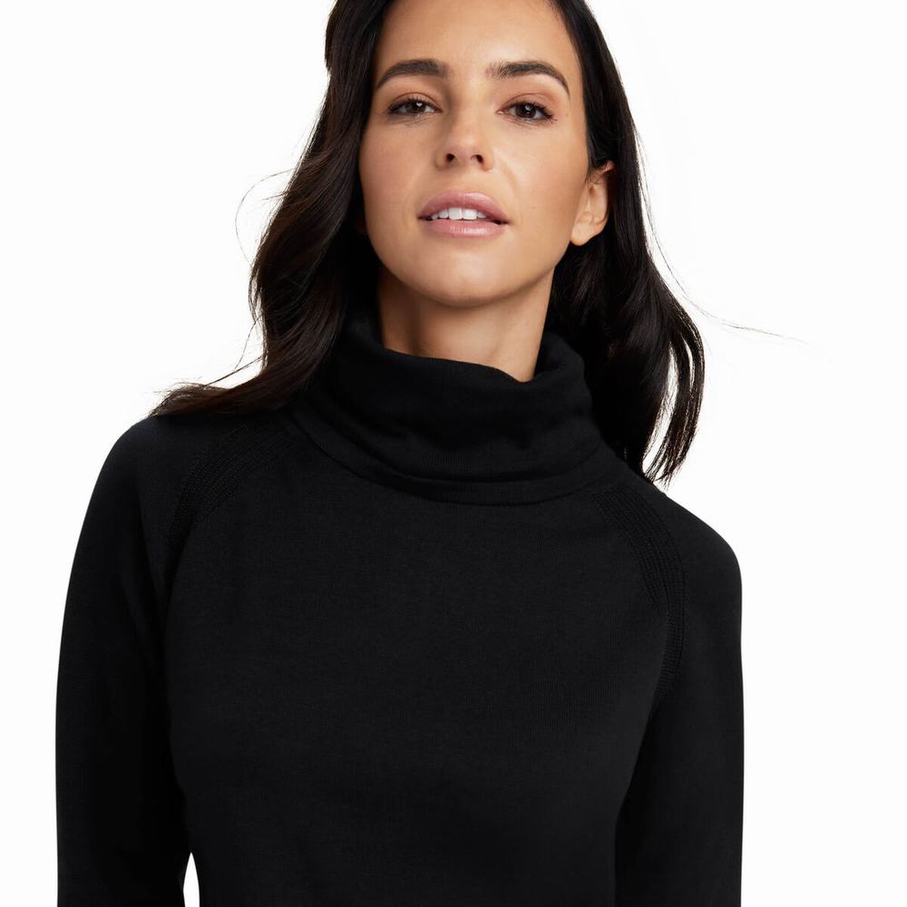 Black Ariat Lexi Women's Sweaters | SOWH76315