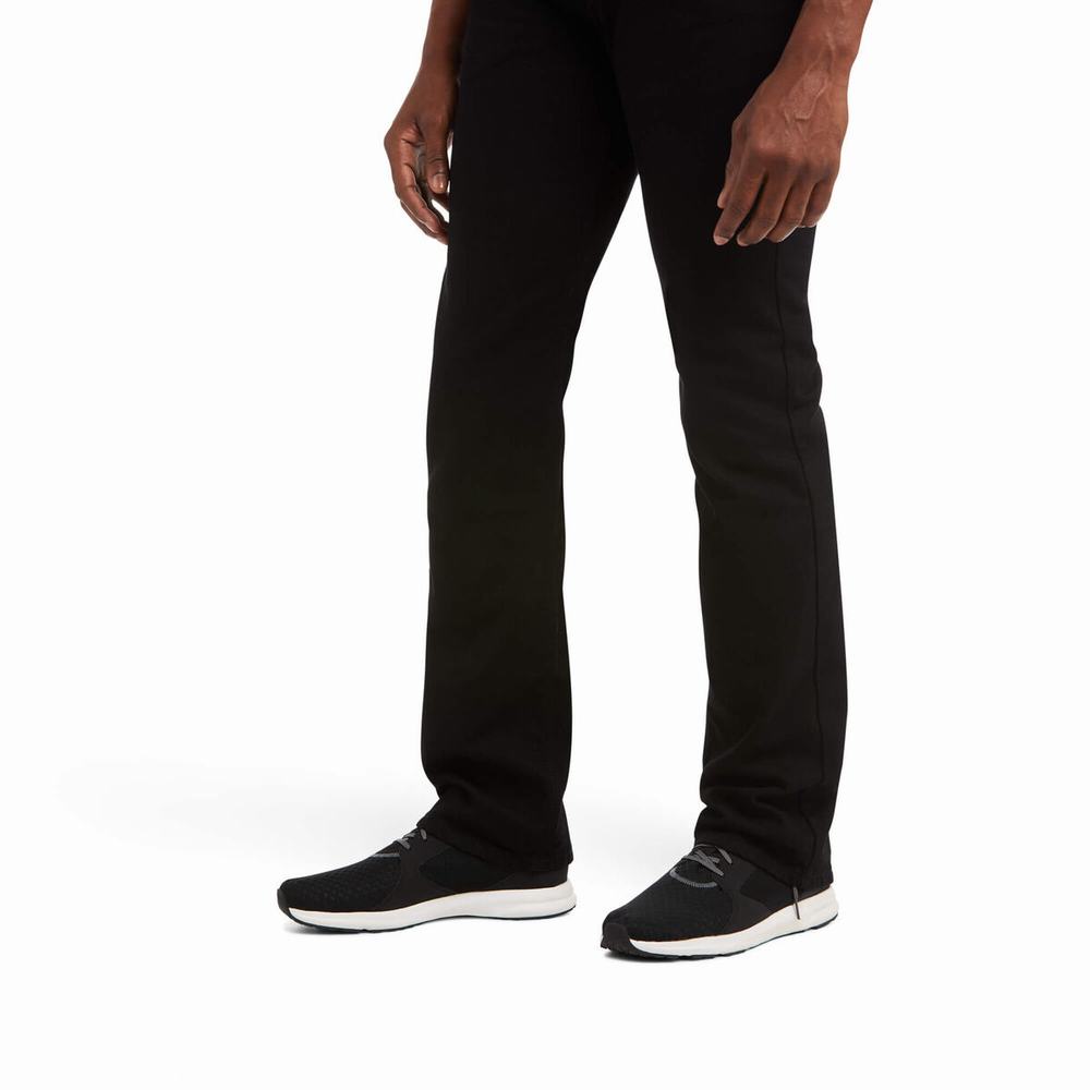 Black Ariat M7 Slim Legacy Men's Pants | SMHL61325