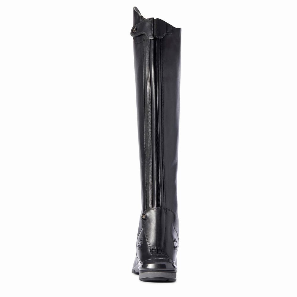 Black Ariat Nitro Max Tall Riding Men's English Riding Boots | AEJM98064