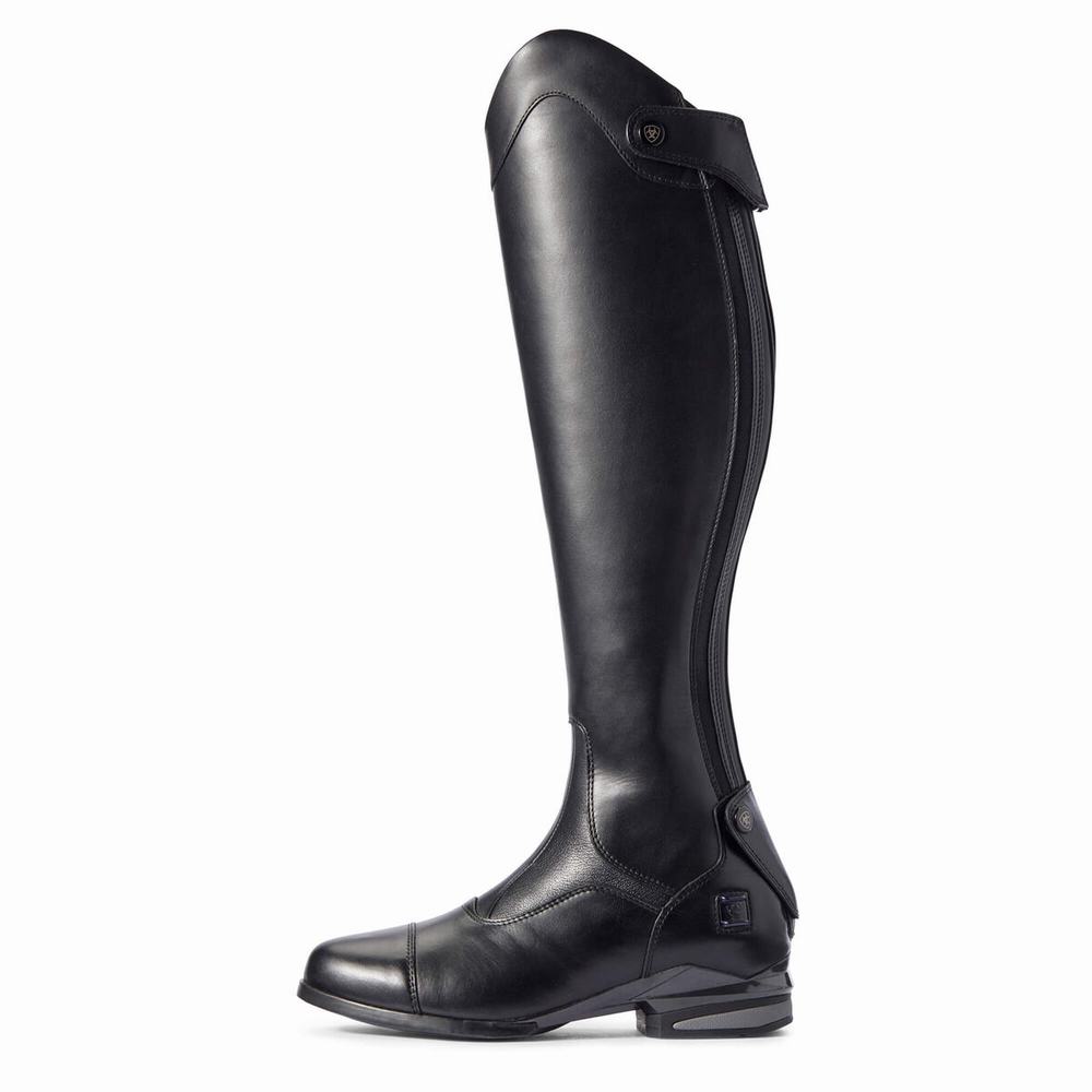 Black Ariat Nitro Max Tall Riding Women's English Riding Boots | HNWB25067