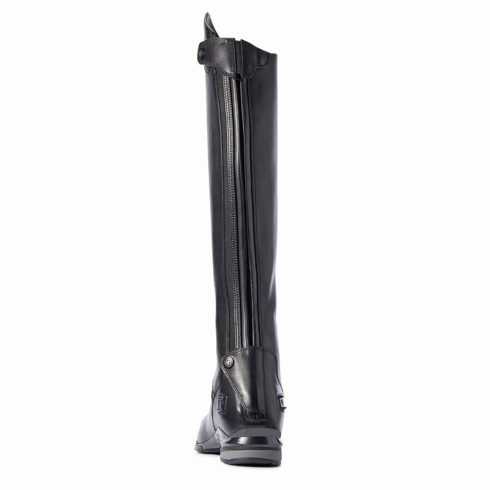 Black Ariat Nitro Max Tall Riding Women's English Riding Boots | HNWB25067