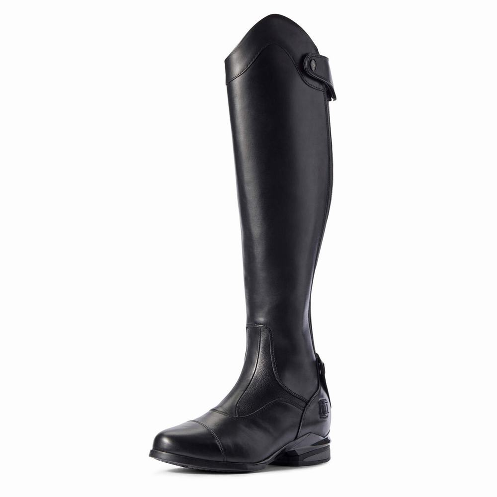 Black Ariat Nitro Max Tall Riding Women\'s English Riding Boots | HNWB25067