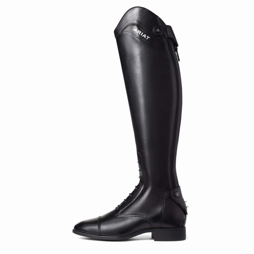 Black Ariat Palisade Tall Riding Women's English Riding Boots | POCK40983