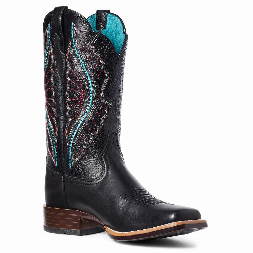 Black Ariat PrimeTime Women's Western Boots | OKXC17654