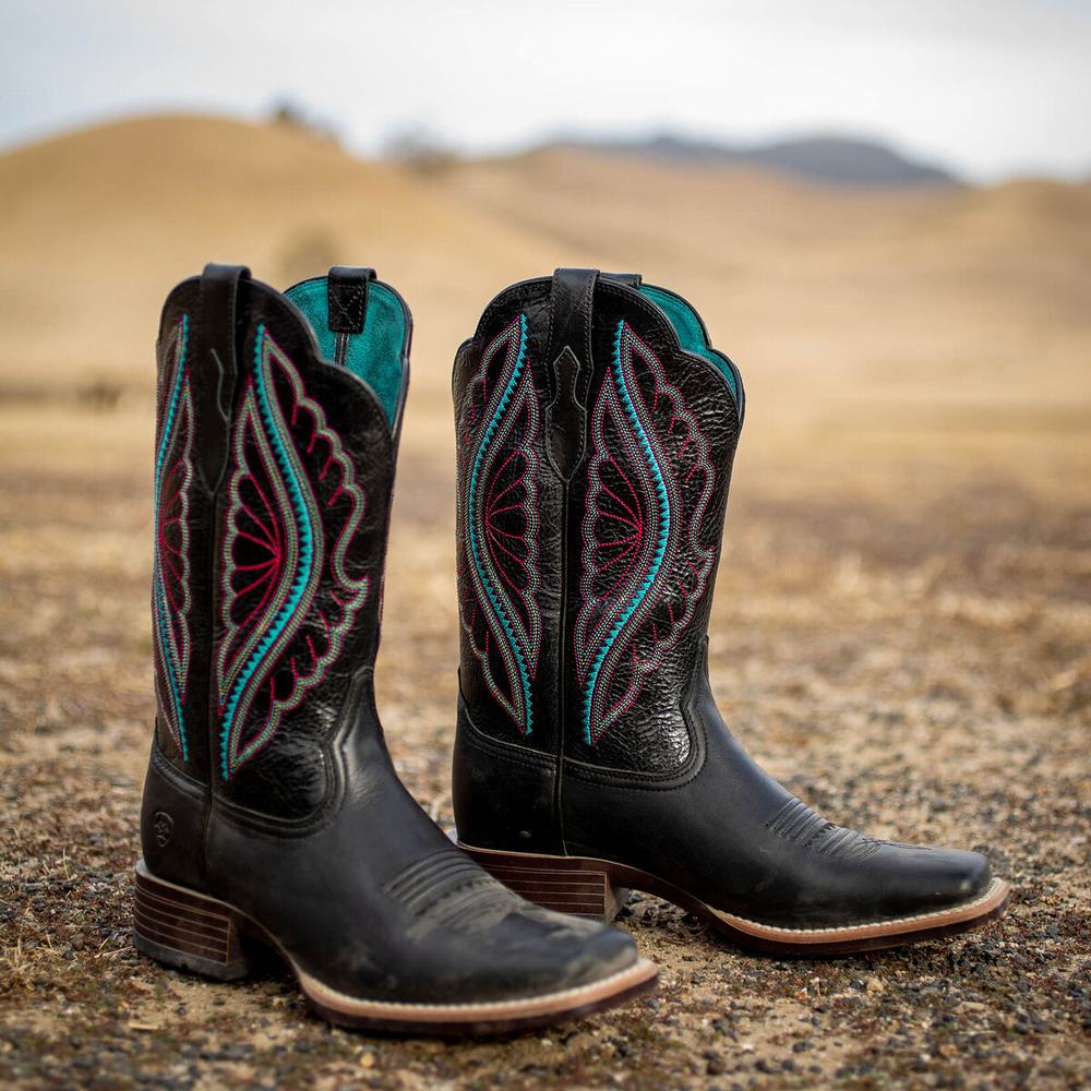 Black Ariat PrimeTime Women's Western Boots | OKXC17654