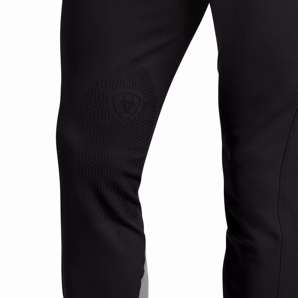 Black Ariat Speranza Men's English Riding Pants | QPOI21769