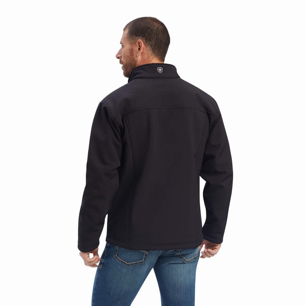 Black Ariat Vernon Sherpa Men's Jackets | YXFW37168