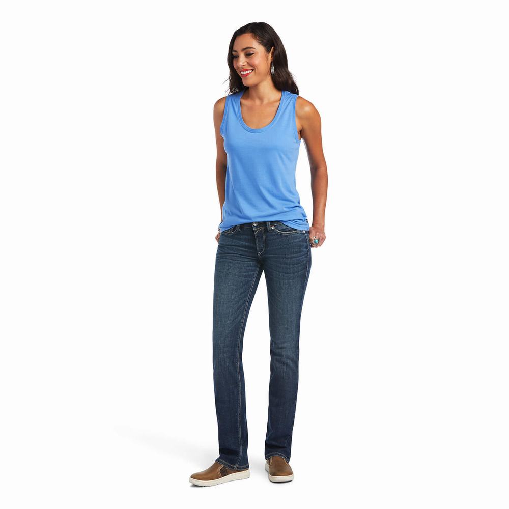 Blue Ariat Element Women's Tops | TNLD45726