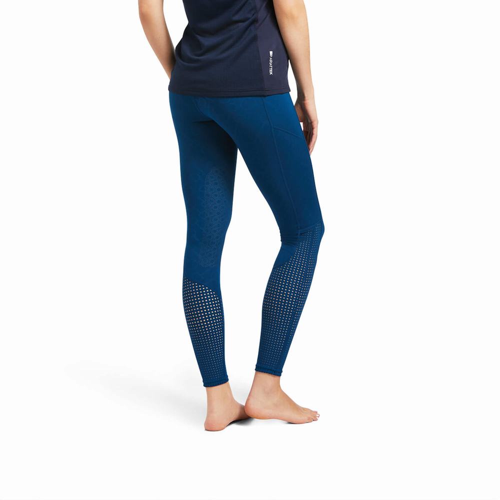 Blue Ariat Eos Knee Patch Women's Pants | UOKC48763