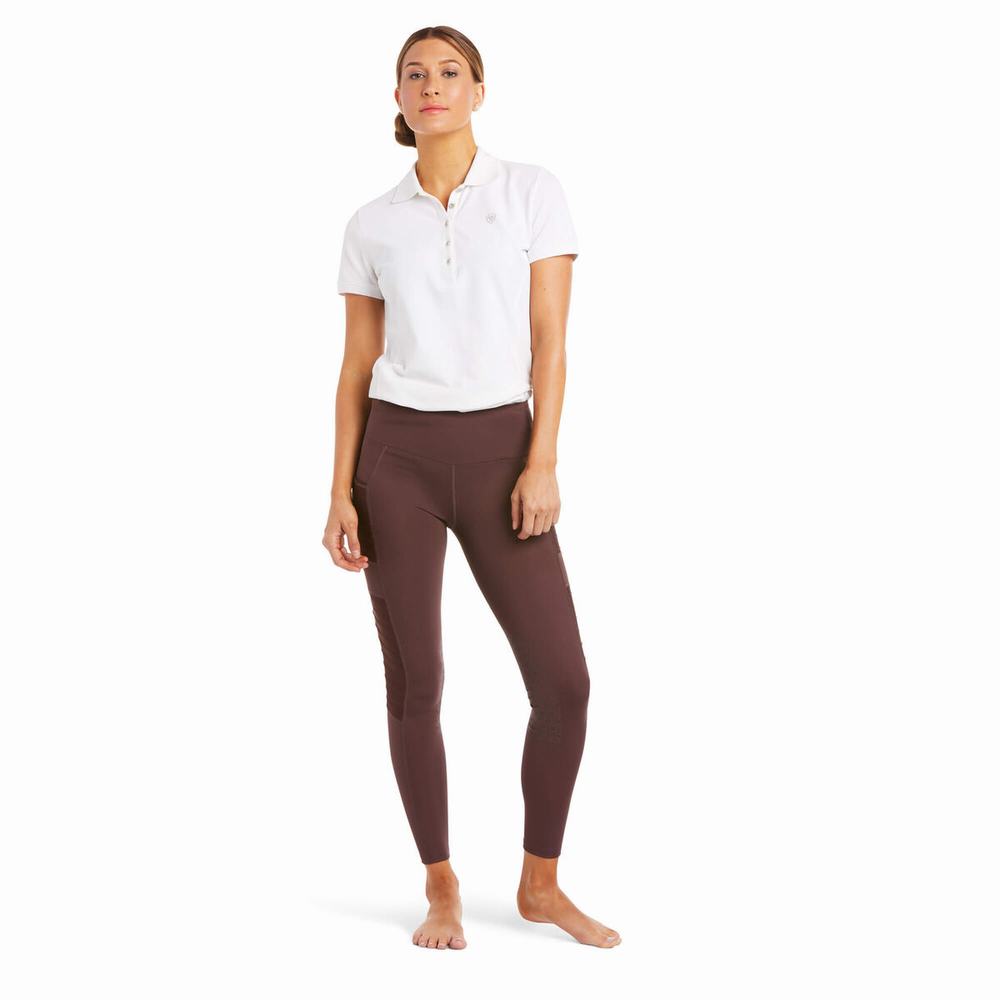 Blue Ariat Eos Moto Knee Patch Women's Pants | SOGD90412