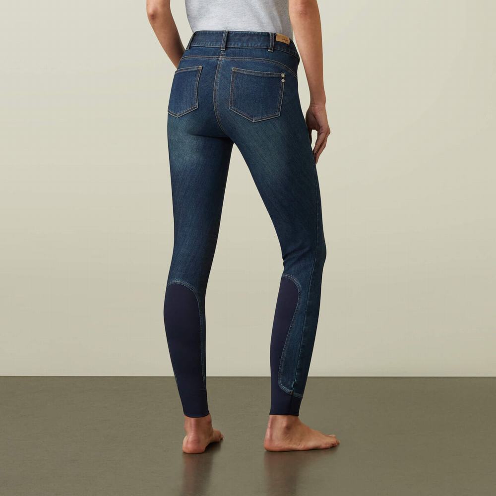 Blue Ariat Halo Women's Pants | YIRX95176