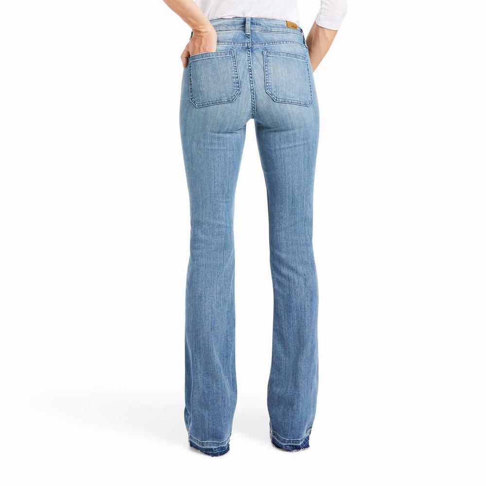 Blue Ariat Slim Vivianne Women's Skinny Jeans | LPCT51396