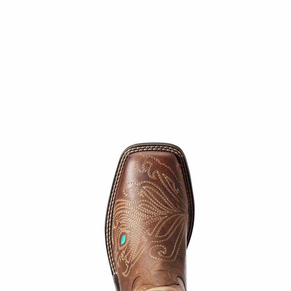 Brown Ariat Bright Eyes II Women's Western Boots | QPWX14280