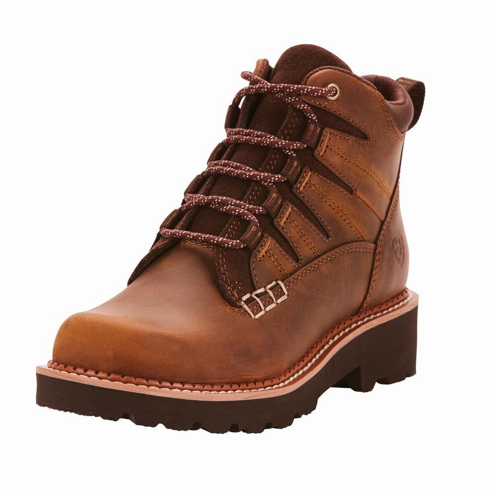 Brown Ariat Canyon II Women's Hiking Boots | LQGV95208