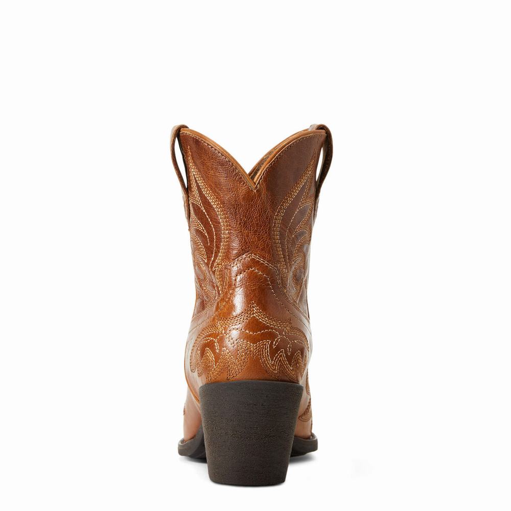 Brown Ariat Chandler Women's Booties | GCUN78930