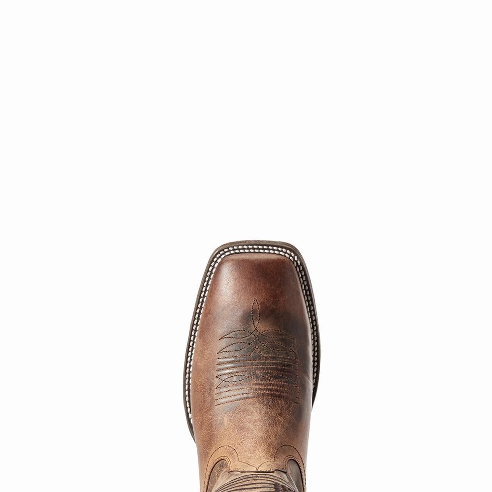 Brown Ariat Circuit Patriot Men's Western Boots | XYCW29836