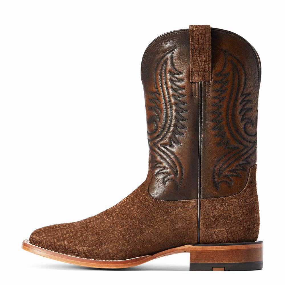 Brown Ariat Circuit Paxton Men's Western Boots | TPLG24518