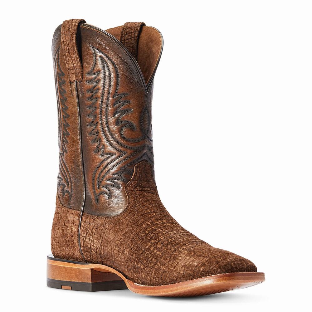 Brown Ariat Circuit Paxton Men's Western Boots | TPLG24518