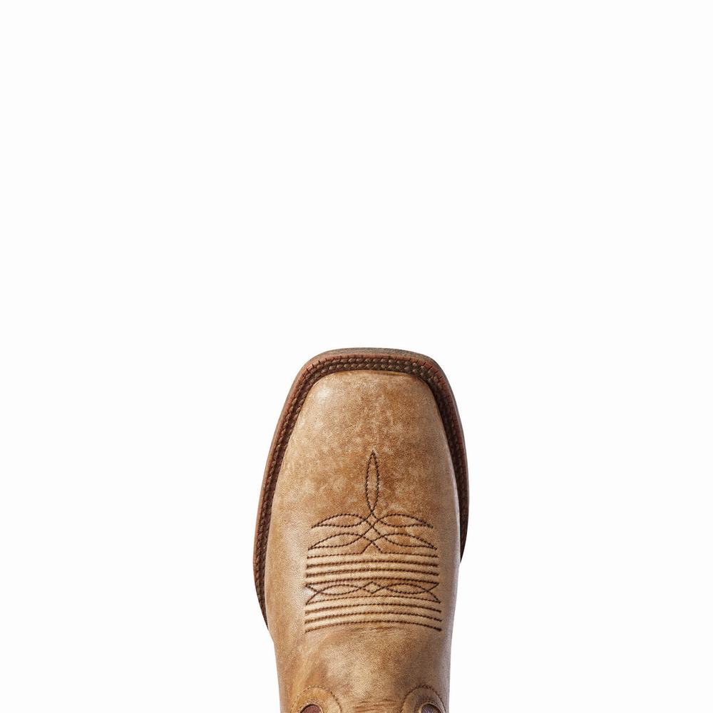 Brown Ariat Circuit Proud Men's Western Boots | ZJYV60735