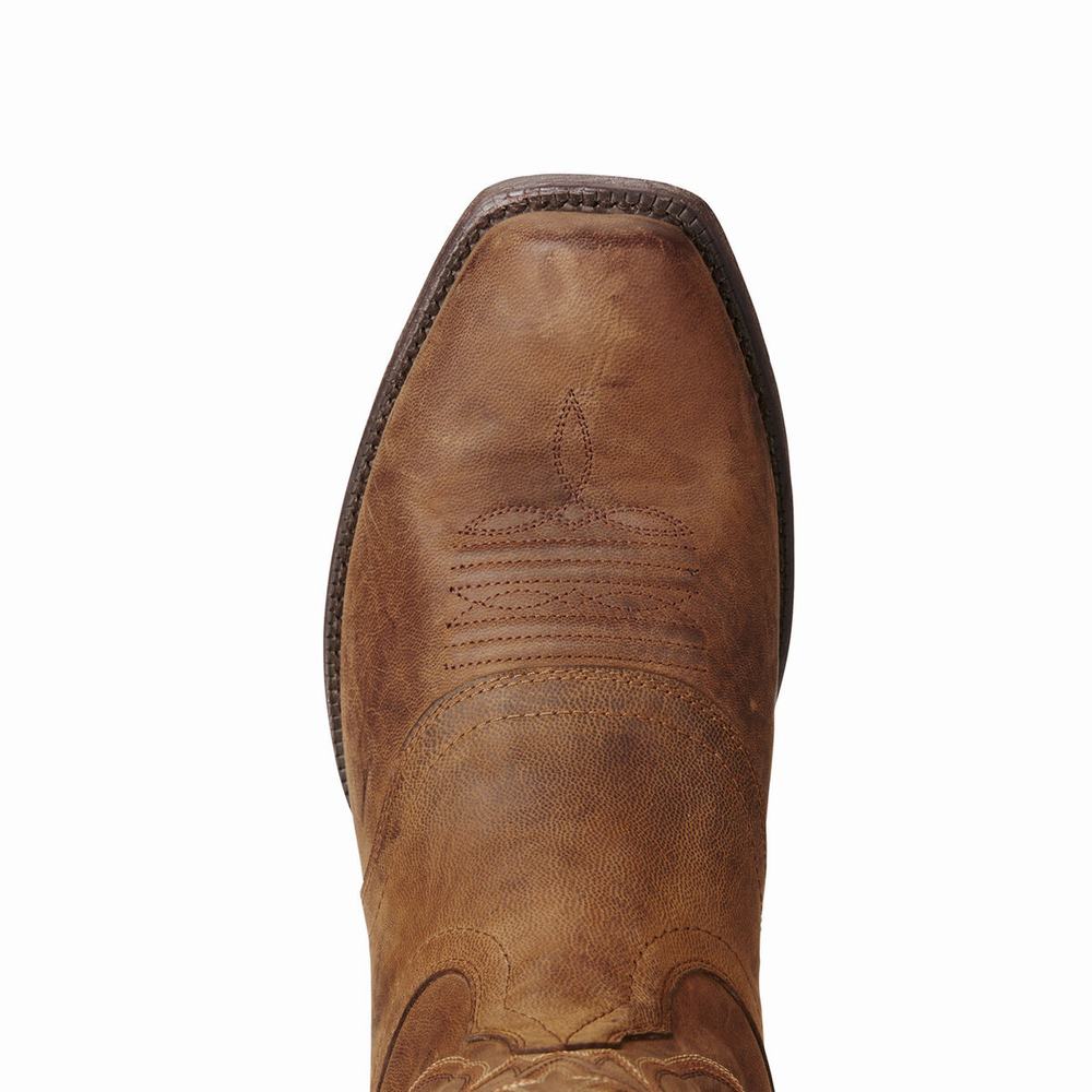 Brown Ariat Circuit Striker Men's Western Boots | TKFX19453