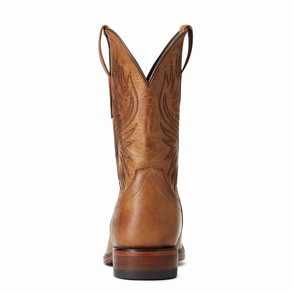 Brown Ariat Circuit Wagner Men's Western Boots | HENV98431