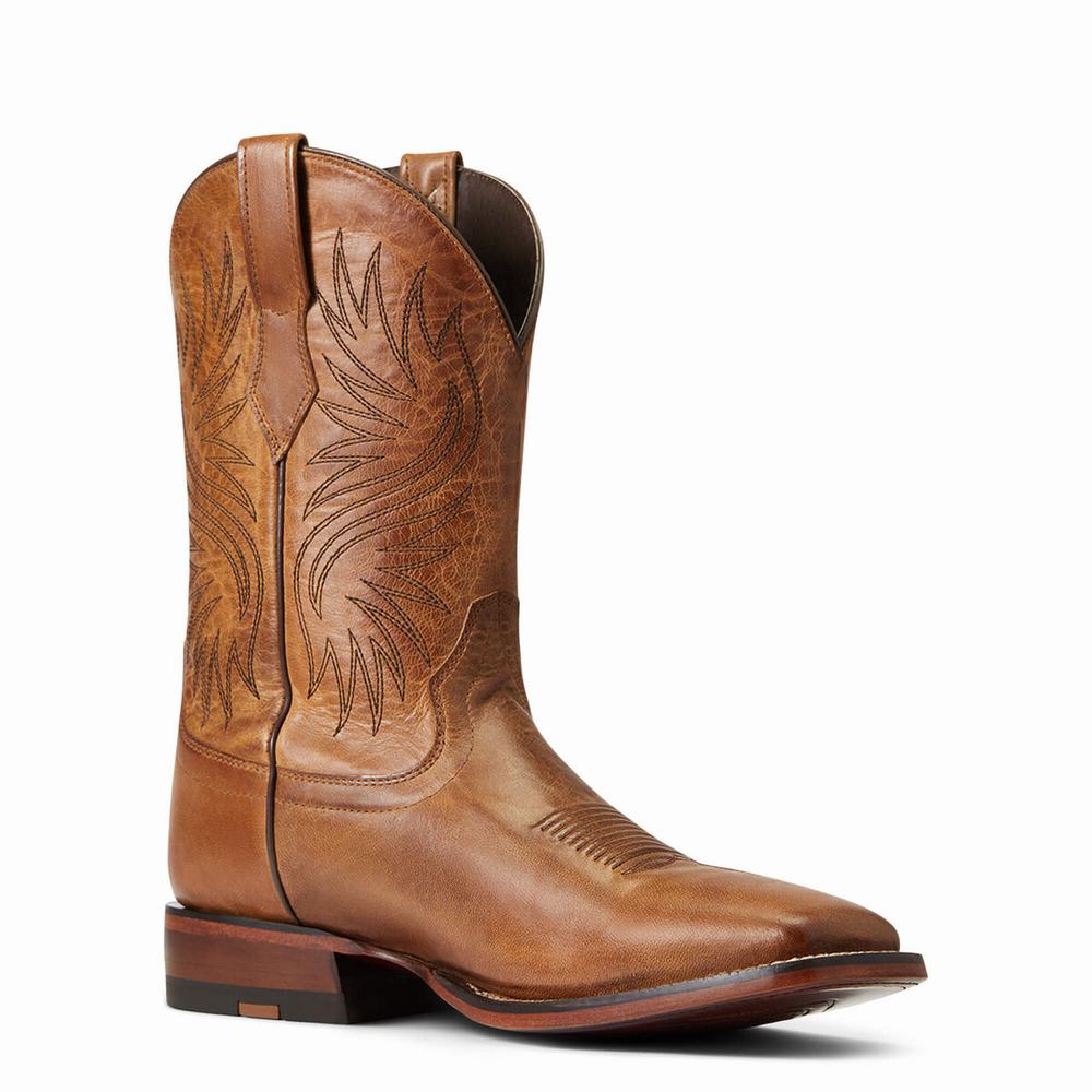 Brown Ariat Circuit Wagner Men's Western Boots | HENV98431