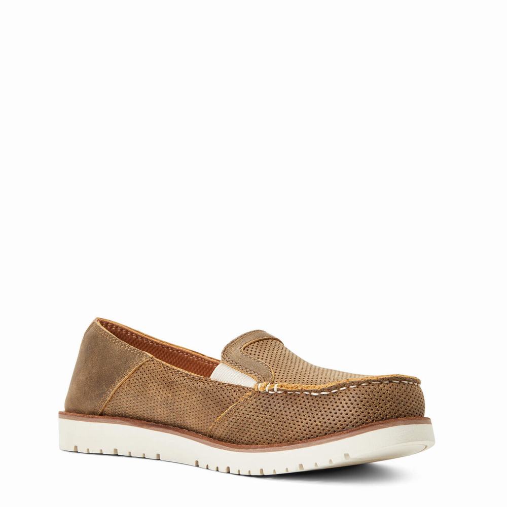 Brown Ariat Cruiser Easy Flex 360 Women's Sneakers | NXUH27180