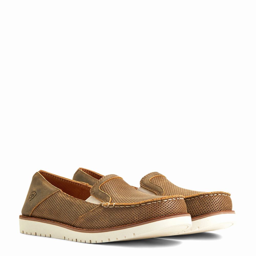 Brown Ariat Cruiser Easy Flex 360 Women's Sneakers | NXUH27180