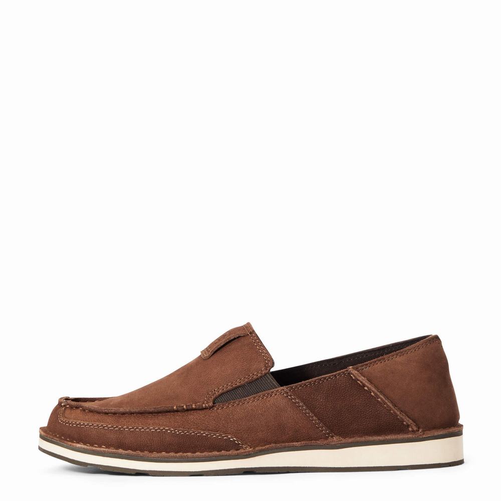 Brown Ariat Cruiser Men's Sneakers | UXSW97046