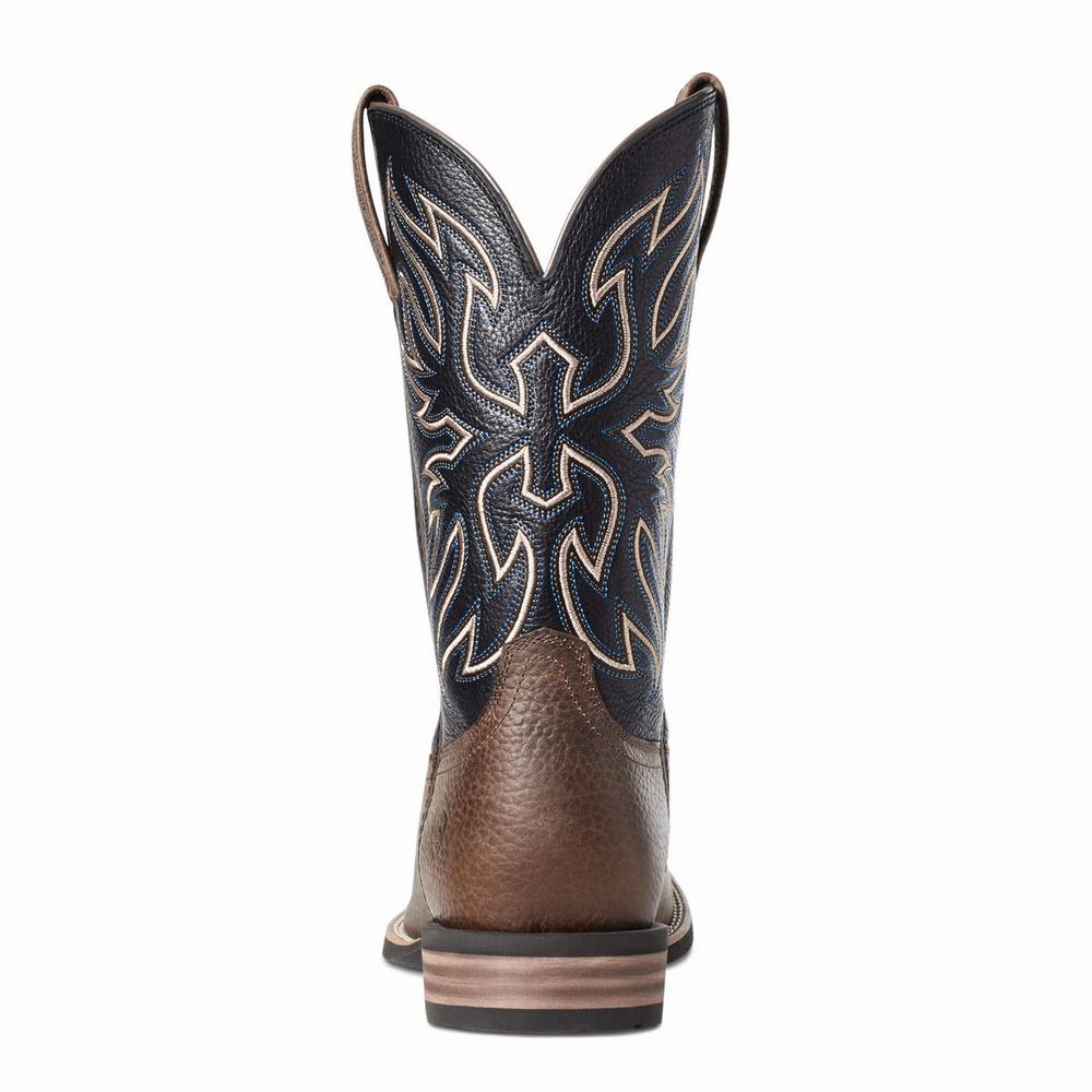 Brown Ariat Everlite Vapor Men's Western Boots | VHPR53761