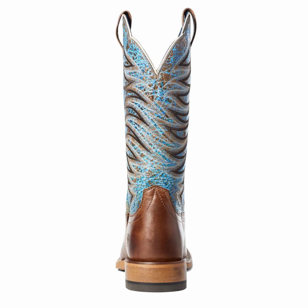 Brown Ariat Firecatcher Men's Western Boots | YSNG53940