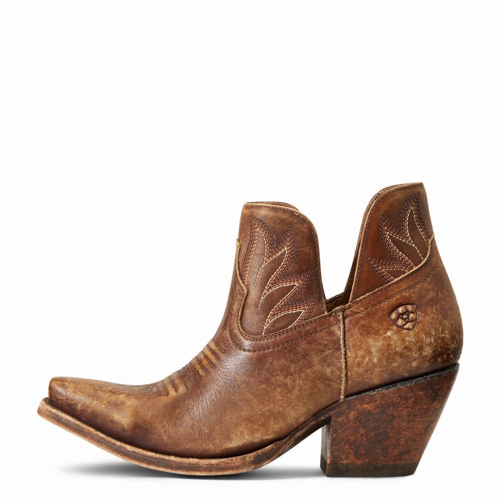 Brown Ariat Hazel Women's Booties | NRXQ45968