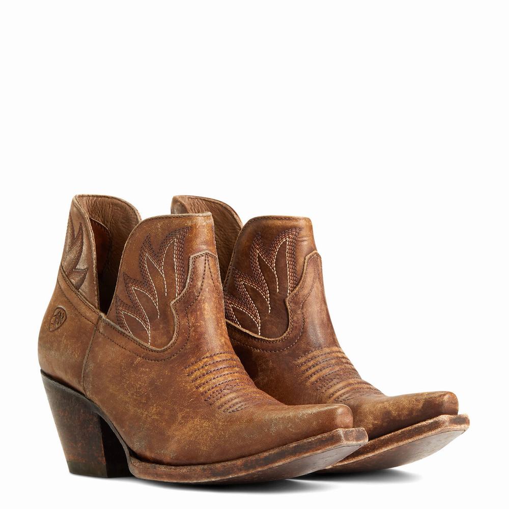 Brown Ariat Hazel Women's Booties | NRXQ45968