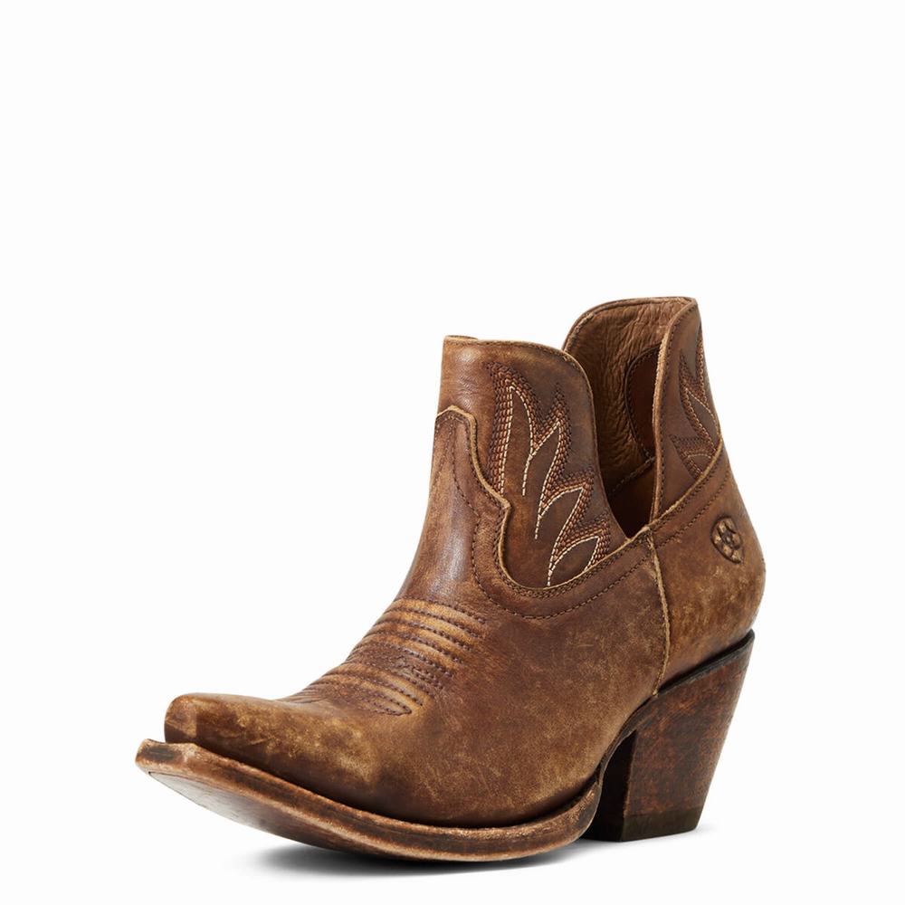 Brown Ariat Hazel Women\'s Booties | NRXQ45968