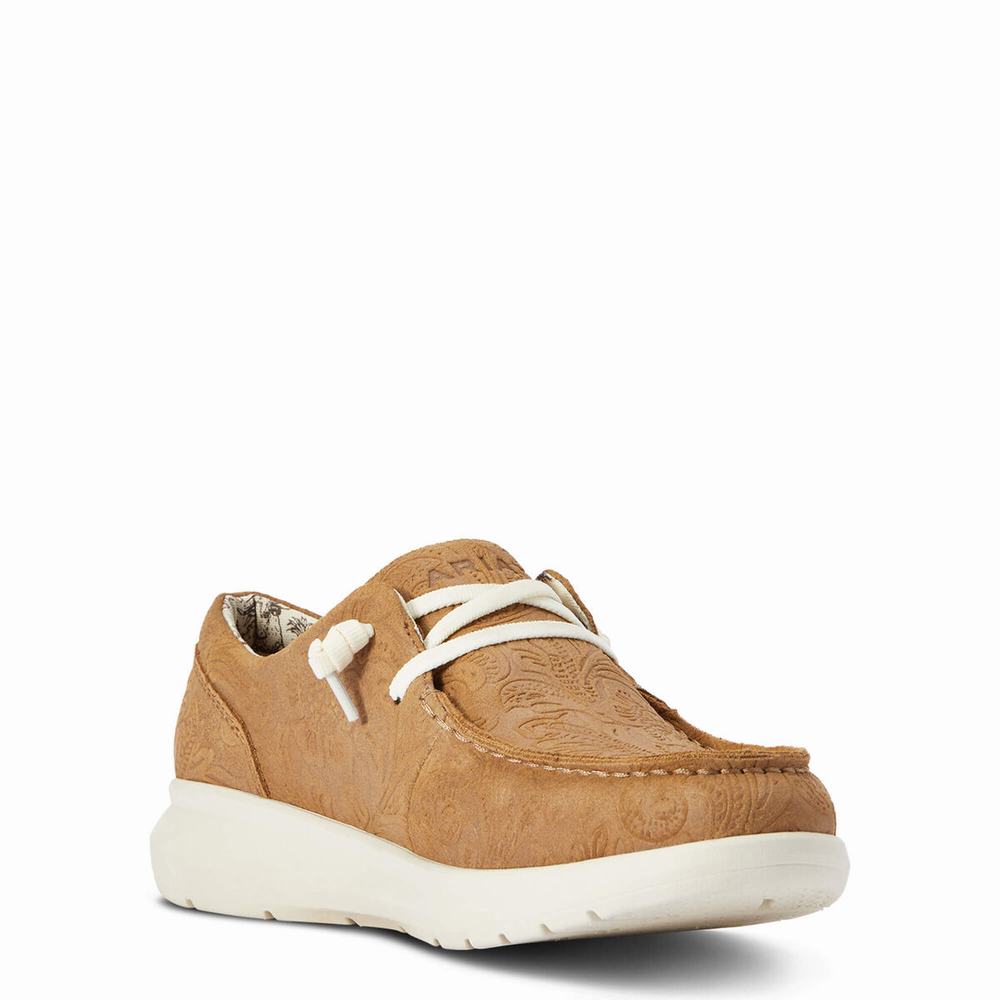 Brown Ariat Hilo Women's Sneakers | LNIS19256