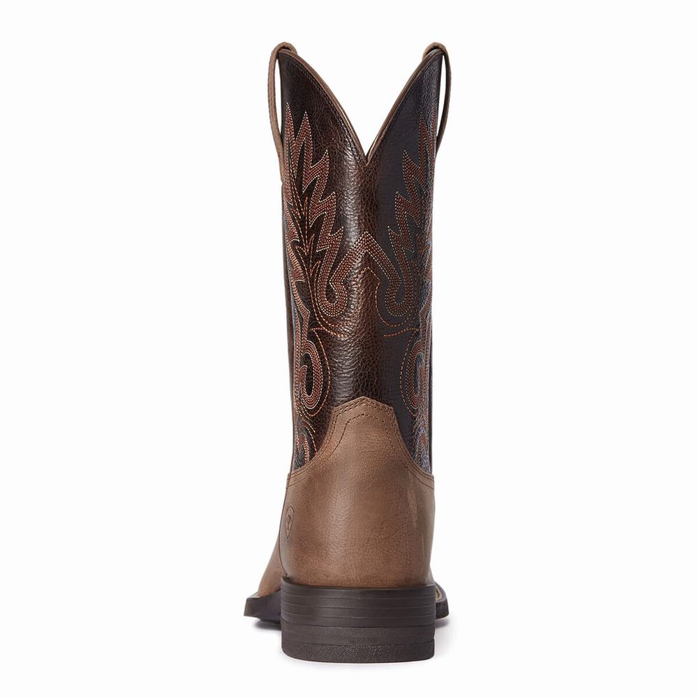 Brown Ariat Layton Men's Western Boots | MPHG97015