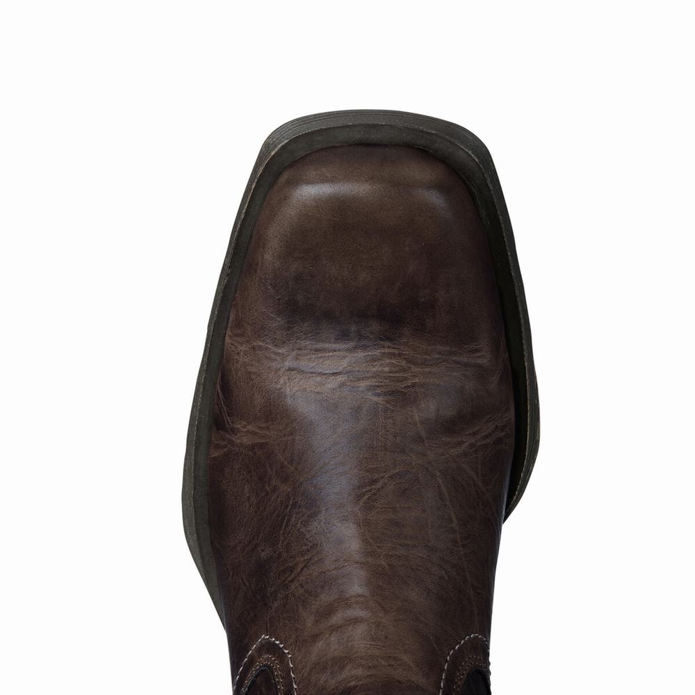 Brown Ariat Midtown Rambler Men's Dress Boots | GOAW06518