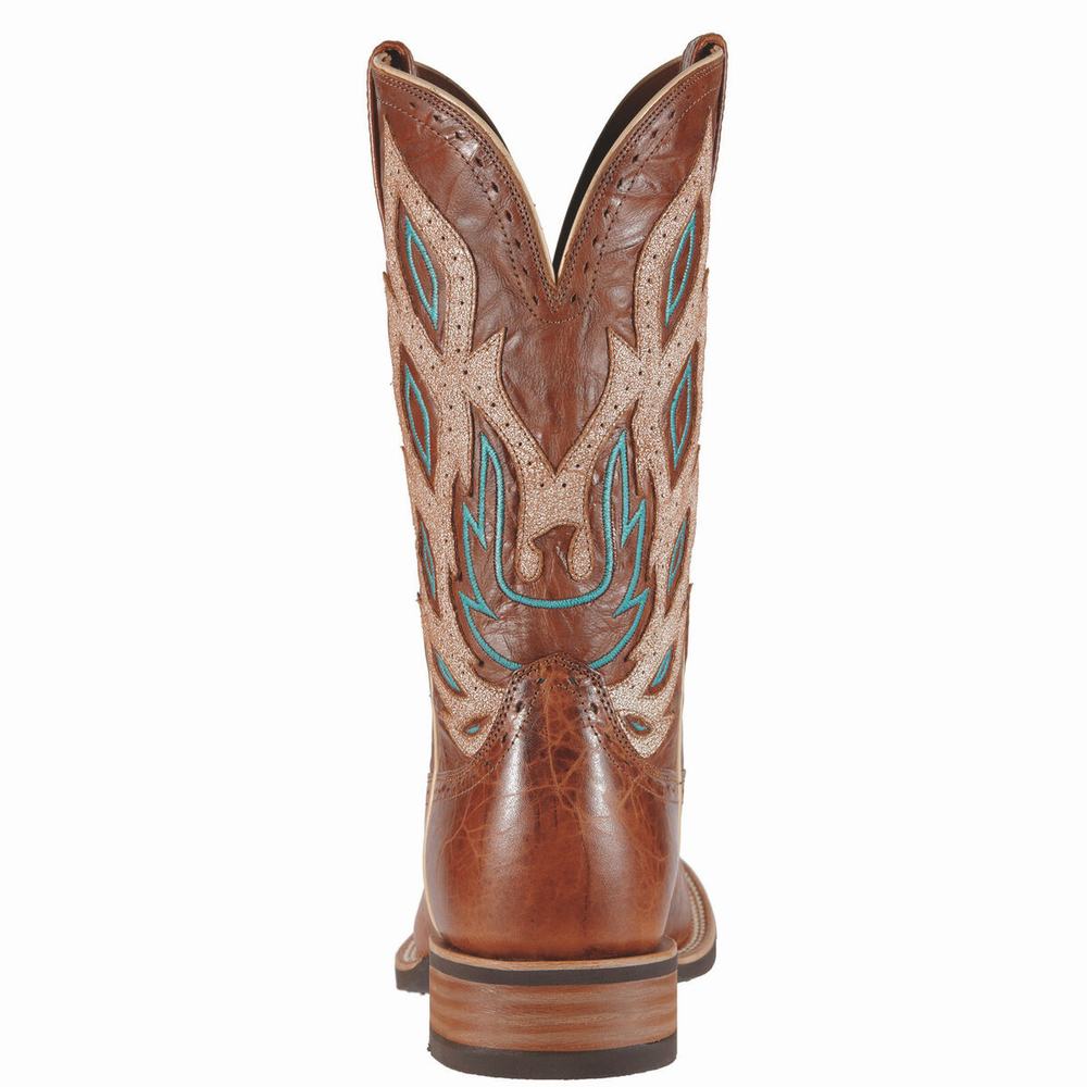 Brown Ariat Nighthawk Men's Western Boots | PNVO78265