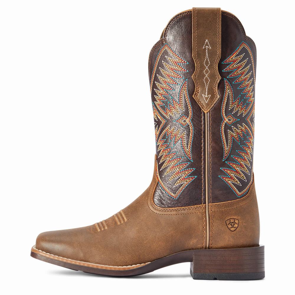 Brown Ariat Odessa Women's Western Boots | VYBZ42659