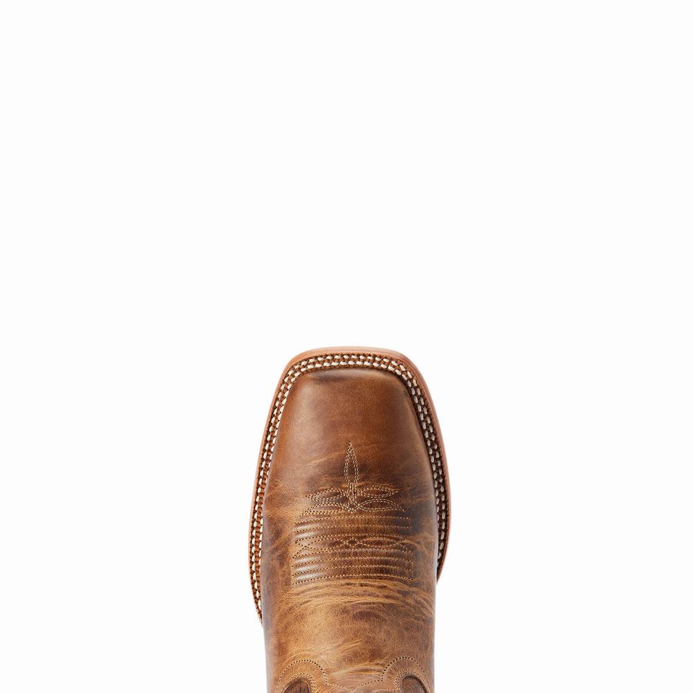 Brown Ariat Point Ryder Men's Western Boots | WMOB45239