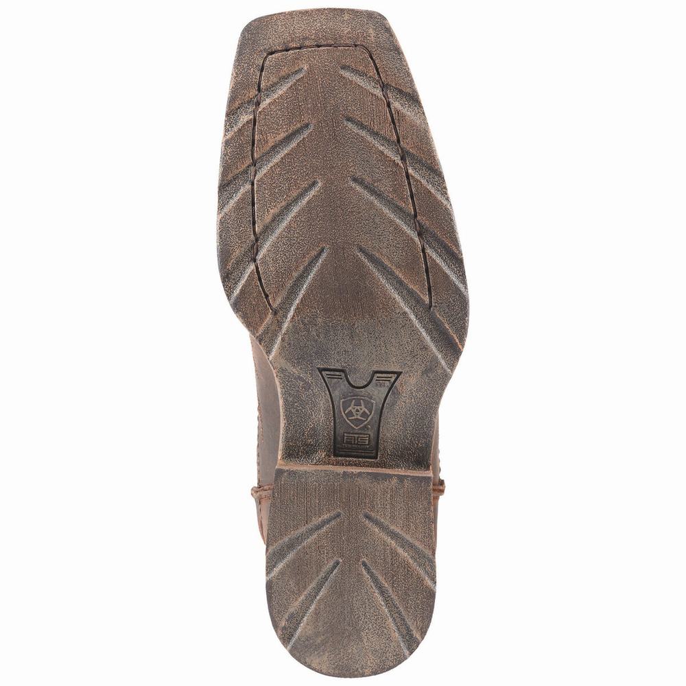 Brown Ariat Rambler Phoenix Men's Dress Boots | RCZM31087