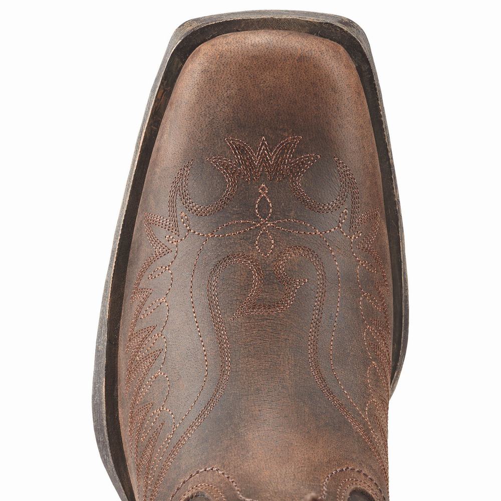 Brown Ariat Rambler Phoenix Men's Dress Boots | RCZM31087