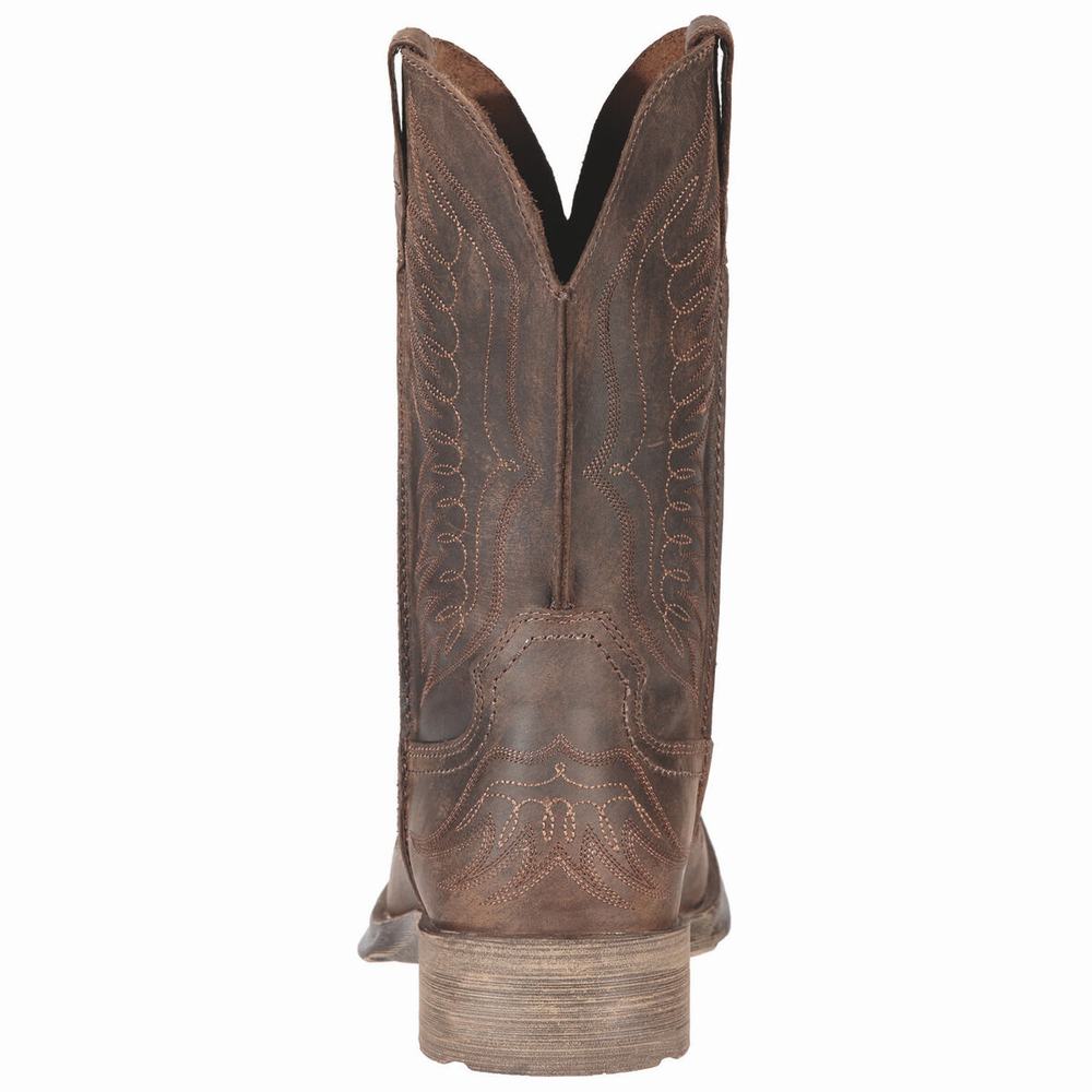 Brown Ariat Rambler Phoenix Men's Dress Boots | RCZM31087