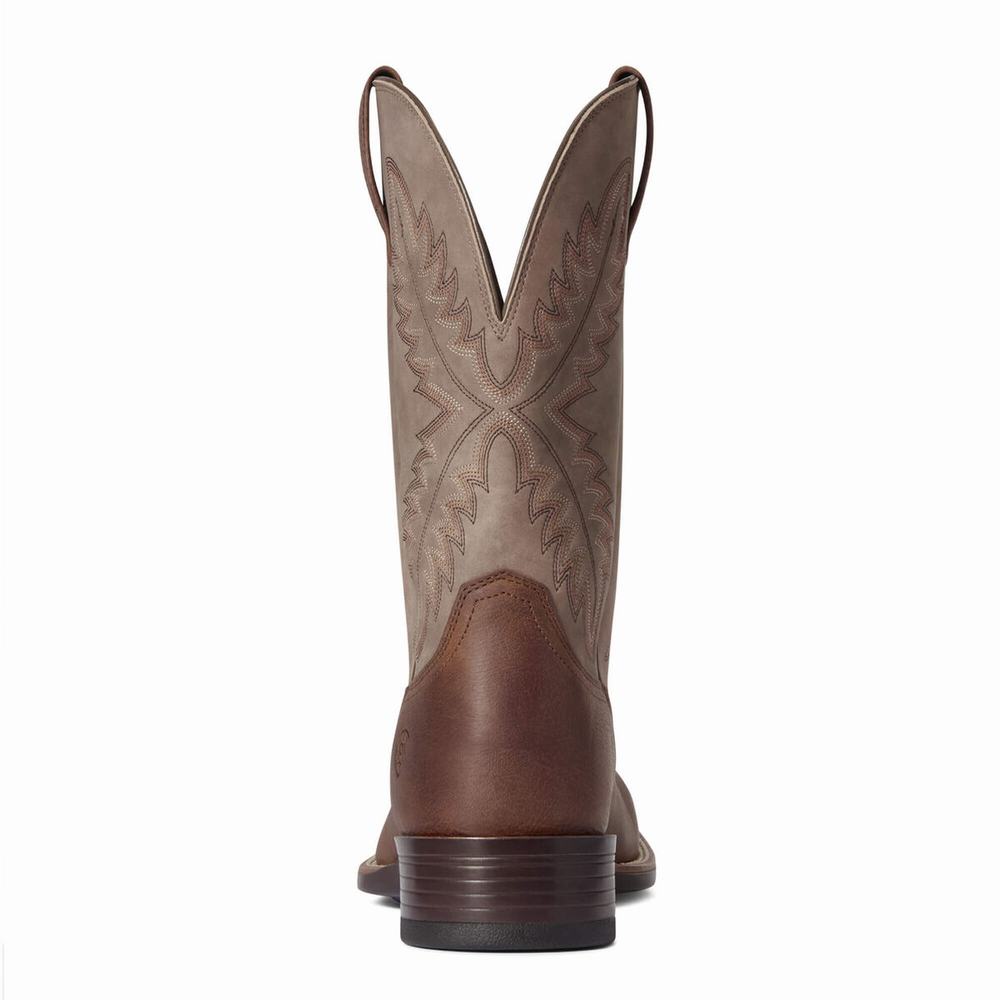 Brown Ariat Rawly Ultra Men's Western Boots | NOTM80634