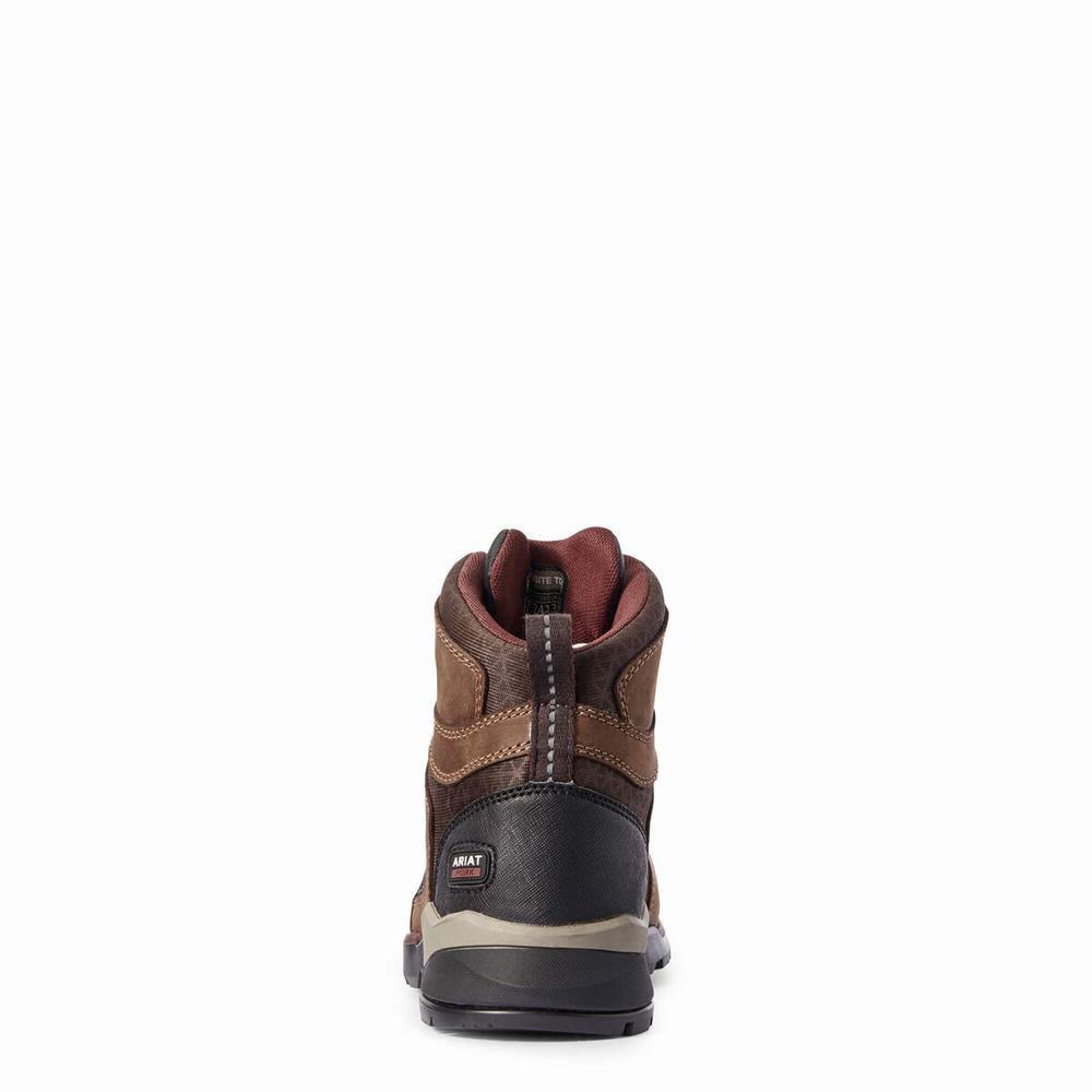 Brown Ariat Rebar Flex 6